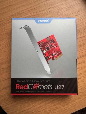 RedComets PCIe USB 3.2 Gen 2x2 Kaart (USB-C) beschikbaar voor biedingen