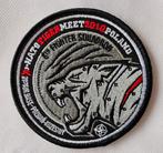Patch Luchtmacht Polen -  6th Fighter Squadron - NTM 2018, Verzenden, Zo goed als nieuw, Patch, Badge of Embleem