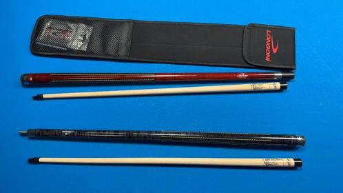 Longoni Cremona 4 – Carambolekeu – 480g – 2 Jaar Garantie, Sport en Fitness, Biljarten en Poolen, Nieuw, Keu of Ballen, Ophalen