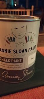 Chalk paint Annie Sloan 1 liter en Wax 0,5 liter Wit, Doe-het-zelf en Verbouw, Verf, Beits en Lak, Ophalen, Wit, Minder dan 5 liter