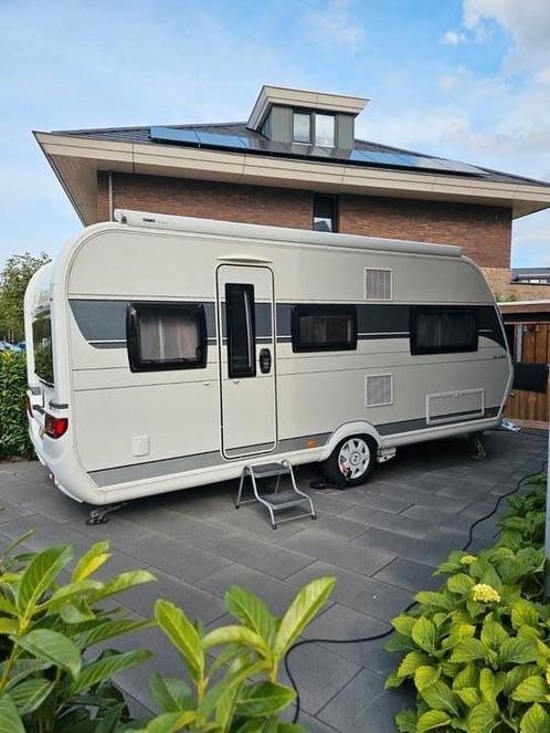 Hobby de luxe 495 ul 2021, Caravans en Kamperen, Caravans, Particulier, tot en met 4, Rondzit, Hobby, Airco, Hordeur, Koelkast