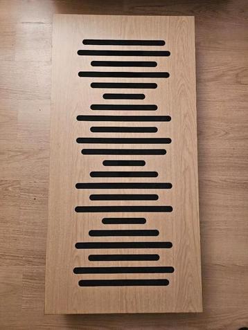Wavewood absorbers oak 120x60cm (akoestische panelen) beschikbaar voor biedingen