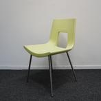 Tonon Nine Eighteen Design Stoelen | Limegroen | Kunststof, Gebruikt, Wit, Ophalen of Verzenden, Metaal