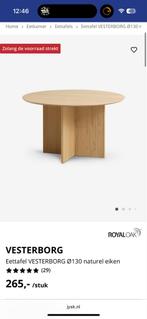 JYSK VESTERBORG tafelblad - zonder poten, Ophalen, Gebruikt, 100 tot 150 cm, Vier personen