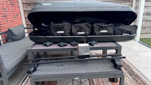 Te huur: Thule Touring L + dakdragers €7,- p/d, Auto diversen, Dakkoffers, Zo goed als nieuw, Ophalen of Verzenden