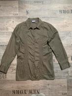 Legergroene blouse ruches, Kleding | Dames, Biaggini, Verzenden, Maat 42/44 (L), Zo goed als nieuw