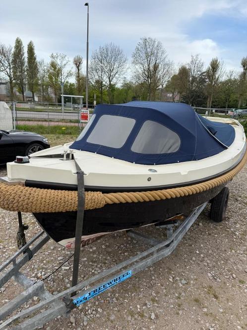 Interboat 19 sloep inclusief 25 pk Vetus diesel, Watersport en Boten, Sloepen, Gebruikt, 10 tot 30 pk, 6 meter of meer, Binnenboordmotor
