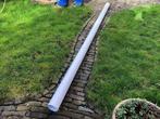 2 x regenpijp wit: 290 cm van 100 mm (Nieuw) + 235 cm - 80mm, Doe-het-zelf en Verbouw, Buizen en Afvoer, Ophalen, Pvc, 2 tot 4 meter