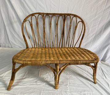 Ikea rotan bank vintage beschikbaar voor biedingen