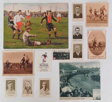 Excelsior Rotterdam - plaatjes en tijdschrift foto's 1927-33 beschikbaar voor biedingen