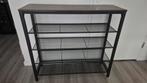 Schoenenrek met Houten Bovenblad - Perfecte Staat!, Ophalen, Zo goed als nieuw, Industrieel