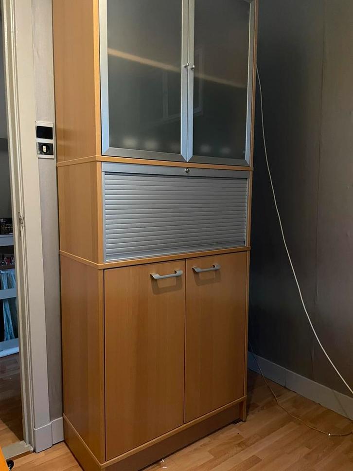 Kantoor kast, Huis en Inrichting, Kasten | Roldeurkasten en Archiefkasten, Zo goed als nieuw, 200 cm of meer, 50 tot 100 cm, 25 tot 50 cm