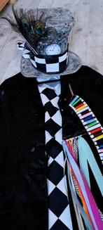 Carnavalskostuum, Mad Hatter incl. hoed, Carnaval, Maat 42/44 (L), Ophalen of Verzenden, Kleding