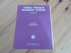 Three french nursery songs - arr. Frank walsh, Zang, Ophalen of Verzenden, Zo goed als nieuw, Artiest of Componist