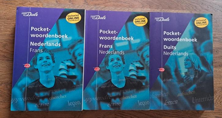 Van Dale Pocketwoordenboek Nederlands-Frans Duits-Nederlands, Boeken, Woordenboeken, Zo goed als nieuw, Frans, Van Dale, Ophalen of Verzenden