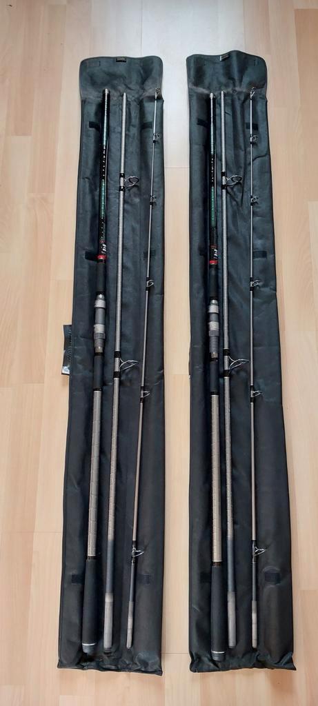 Shakespeare titanium team extreme  strandhengels  (2 stuks), Watersport en Boten, Hengelsport | Zeevissen, Nieuw, Werphengel, Ophalen of Verzenden