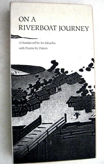 On a Riverboat Journey 1989 Ito Jakucha Leporello Japan beschikbaar voor biedingen