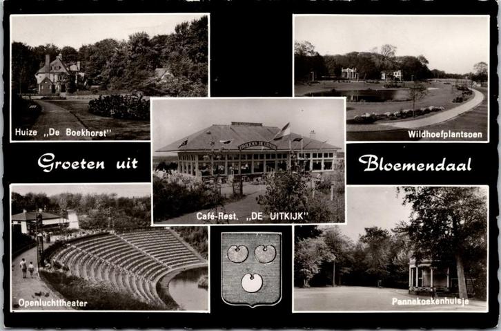 Groeten uit Bloemendaal (1965), Verzamelen, Ansichtkaarten | Nederland, Gelopen, Noord-Holland, 1960 tot 1980, Verzenden