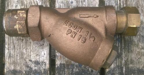 Koppelstuk 1 1/4 inch messing, Doe-het-zelf en Verbouw, Buizen en Afvoer, Gebruikt, Overige typen, Overige materialen, Minder dan 2 meter