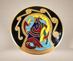Prachtige vintage IERS KELTISCHE cloisonne email broche!, Overige materialen, 4 tot 7 cm, Overige kleuren, Verzenden