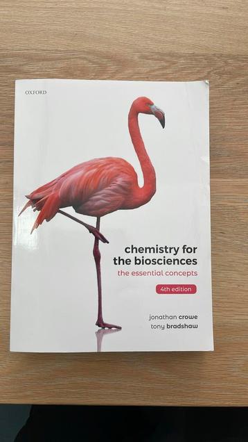 Chemistery for the biosciences (4e editie) beschikbaar voor biedingen