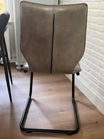 leren eetkamerstoelen Bree's world met rekening, Huis en Inrichting, Stoelen, Overige kleuren, Leer, Ophalen of Verzenden, Zo goed als nieuw