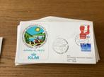 No1935 KLM Amsterdam Stavanger 4-4-1979 Heb ook van Nederlan, Postzegels en Munten, Postzegels | Eerstedagenveloppen, Ophalen of Verzenden