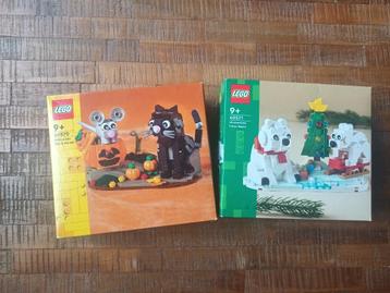 Lego Seasonal 40570 & 40572 Cat & Mouse, Polar Bears beschikbaar voor biedingen