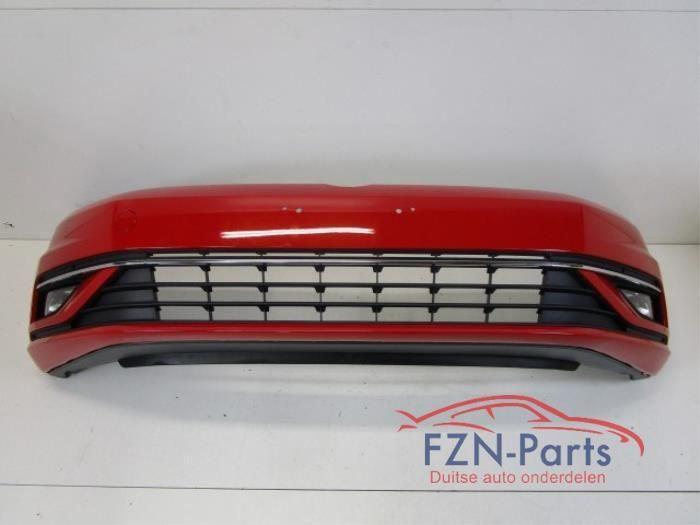 VW Golf 7 Facelift Voorbumper Chrome Highline Met Mistlampen, Auto-onderdelen, Carrosserie en Plaatwerk, Bumper, Voor, Gebruikt