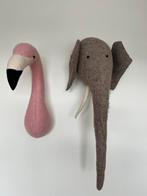 2 vilten muurknuffels archive store, Kinderen en Baby's, Kinderkamer | Inrichting en Decoratie, Ophalen, Gebruikt, Wanddecoratie