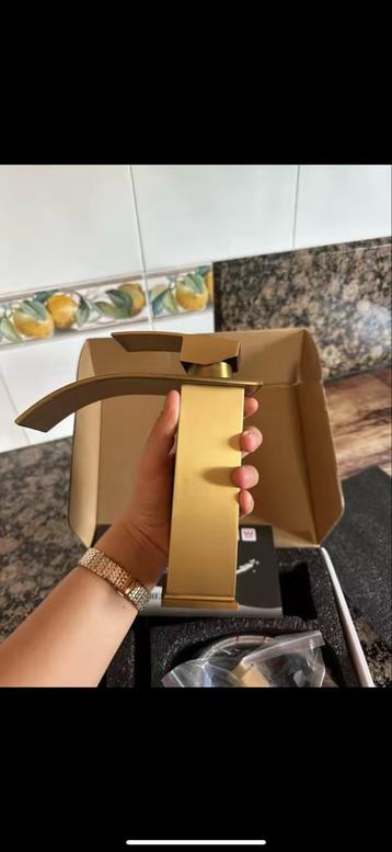 Gouden Badkamerkraan - Nieuw! beschikbaar voor biedingen