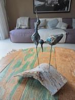 Dansende Vogels op Driftwood, Ophalen