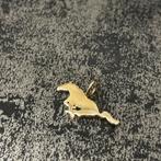 14 k gouden paard hanger, Overige voorstellingen, Nieuw, Ophalen of Verzenden, Goud