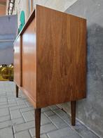 Mid Century Deens Design Lowboard Teak Dressoir Lage Kast 2, Huis en Inrichting, Kasten | Dressoirs, 100 tot 150 cm, Ophalen of Verzenden