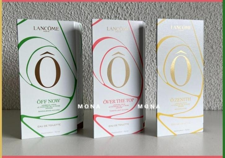 Les Ô set 3 niche parfum samples proefjes testers monsters, Sieraden, Tassen en Uiterlijk, Uiterlijk | Parfum, Nieuw, Verzenden