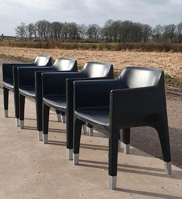 Set 4 Italiaans design eetkamerstoelen Mon Ami Claudio beschikbaar voor biedingen
