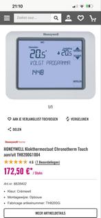 Honeywell Chronotherm Touch TH8200G1004 Thermostaat, Doe-het-zelf en Verbouw, Thermostaten, Ophalen of Verzenden, Slimme thermostaat