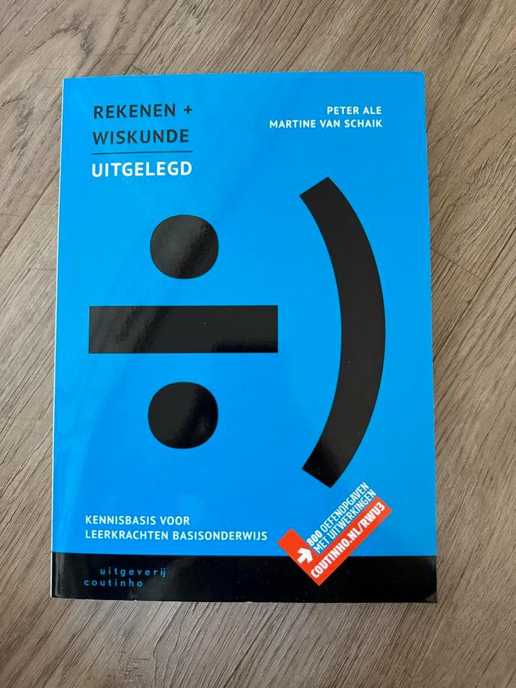 Rekenen + Wiskunde Uitgelegd - Kennisbasis, Boeken, Studieboeken en Cursussen, Zo goed als nieuw, HBO, Verzenden