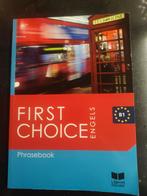 First Choice Engels Phrasebook - B1, Ophalen of Verzenden, Zo goed als nieuw, Onbekend, Non-fictie