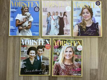 5 x Vorsten magazine nr. 9, 10, 11/12, 13 en 14 van 2023