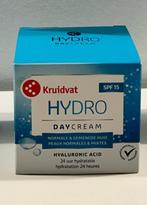Kruidvat Hydro dagcrème SPF 15 50ml, Nieuw, Gehele gezicht, Ophalen of Verzenden, Verzorging