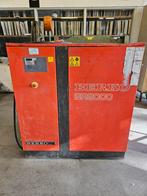 Berko 2000 l/min schroefcompressor, Doe-het-zelf en Verbouw, Compressors, Ophalen of Verzenden, Geluidgedempt, Gebruikt, 800 liter/min of meer