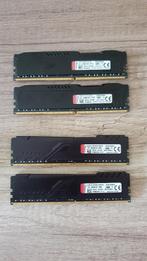 2x 4GB (8GB) DDR4 2400MHz HyperX Fury, DDR4, 8 GB, Ophalen of Verzenden, Zo goed als nieuw