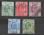 Transvaal 1905 Koning Edward VII nwe kleuren plus variatie, Postzegels en Munten, Postzegels | Afrika, Verzenden, Zuid-Afrika