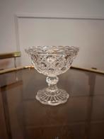 Glazen Schaal op Voet - Hobnail, Ophalen of Verzenden