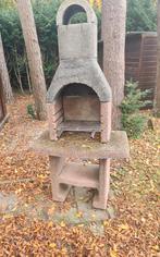 Stenen buiten barbeque, Ophalen