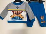 Nieuw baby setje / joggingpak Paw Patrol grijs maat 80, Nieuw, Paw patrol, Ophalen of Verzenden, Jongetje