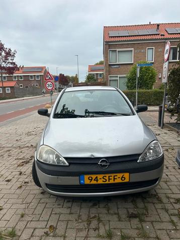 Opel Corsa 1.2 16V 3D 2001 Grijs, NIEUWE APK! beschikbaar voor biedingen