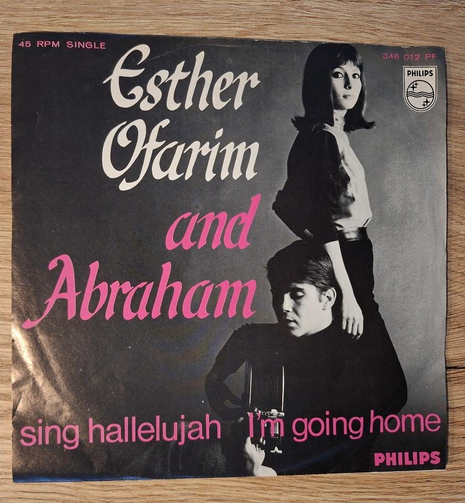 Esther and Abi Ofarim single Sing Hallelujah, Gebruikt, 7 inch, Single, Ophalen of Verzenden