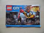 Lego 60185 City, Krachtige mijnbouwsplitter, Ophalen of Verzenden, Gebruikt, Complete set, Lego